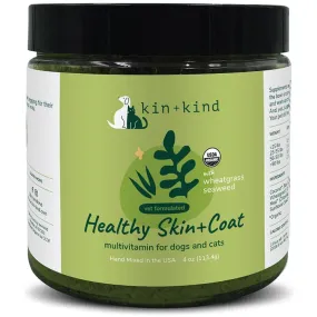 10% OFF: Kin Kind Healthy Skin & Coat Cat & Dog Supplement