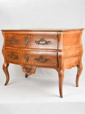 18th century Louis XV commode with marquetry 44½"