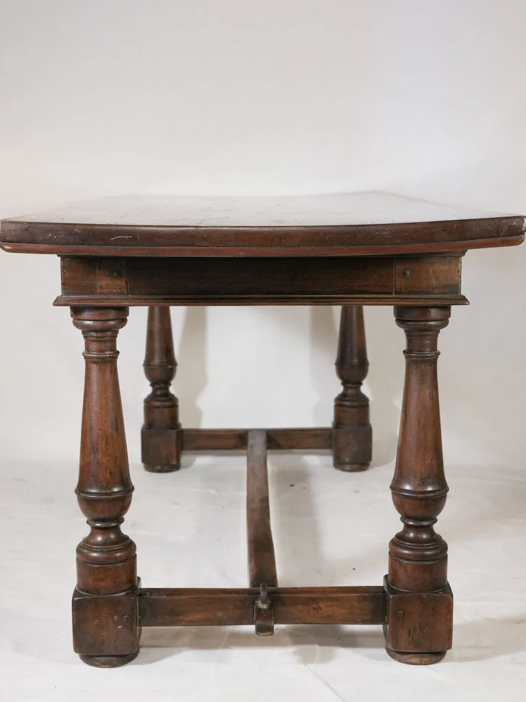 18th century walnut dining table / console table - Italian 72¾" x 30¼"