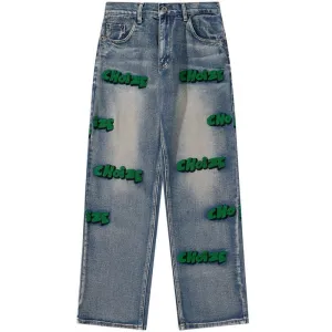 1984 Distressed Wash Jeans Choize