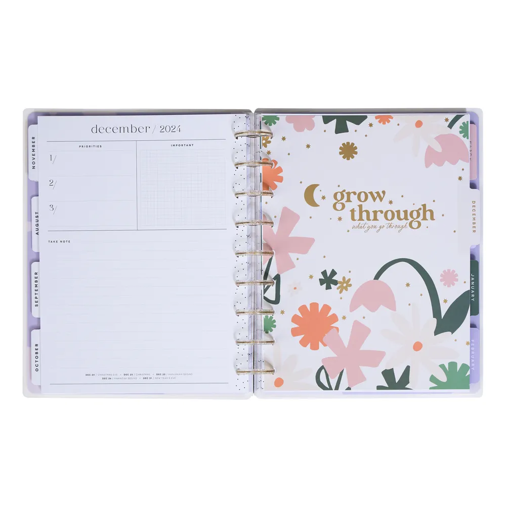 2024 Hey, It's OK Student Happy Planner - Classic Study Habits Layout - 12 Months