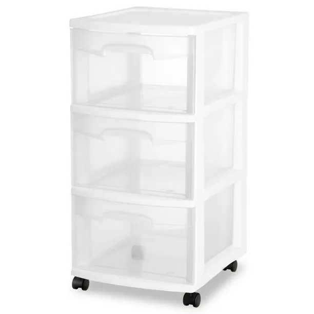 3 Drawer Storage Cart