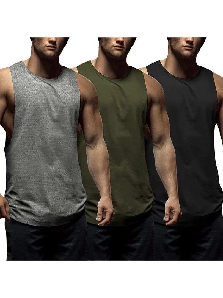 3 Pack Workout Tank Tops (US Only)