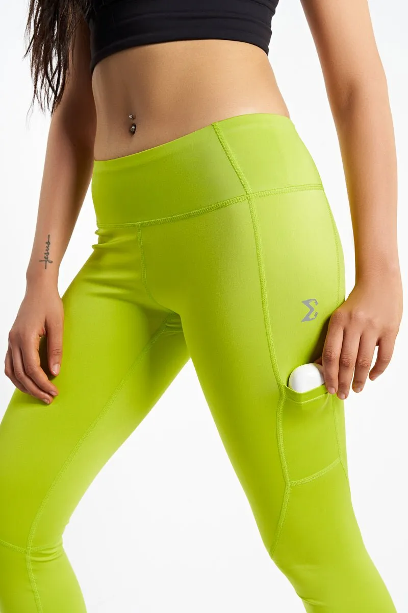 Acid Lime Crucial Basic Leggings