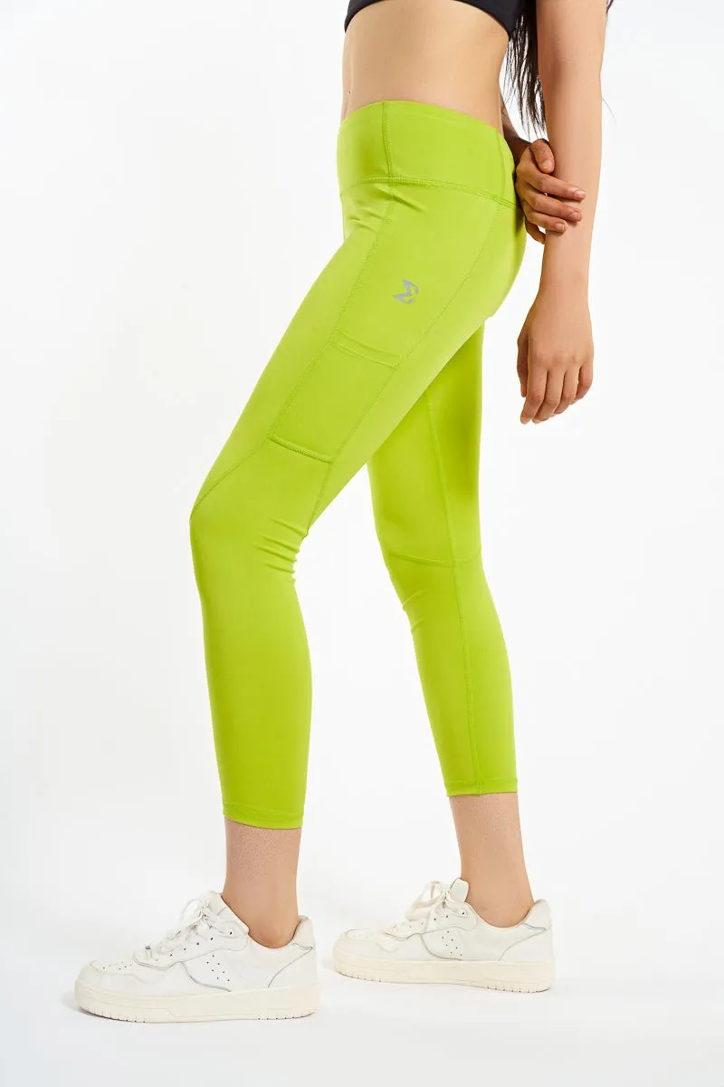 Acid Lime Crucial Basic Leggings