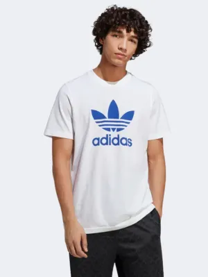 Adidas Adicolor Classics Trefoil Men Original T-Shirt White/Blue