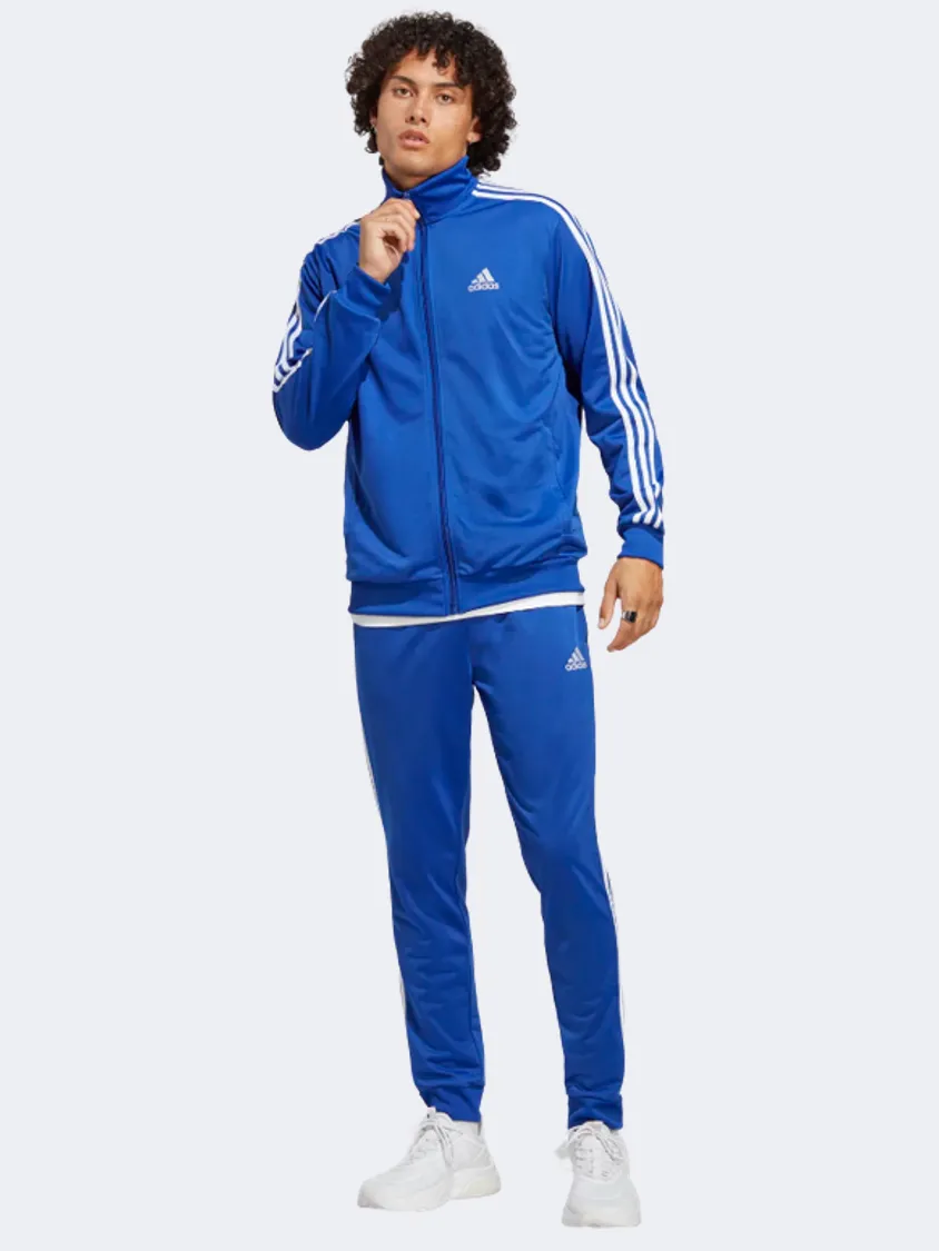 Adidas Basic 3-Stripes Tricot Men Sportswear Suit Lucid Blue