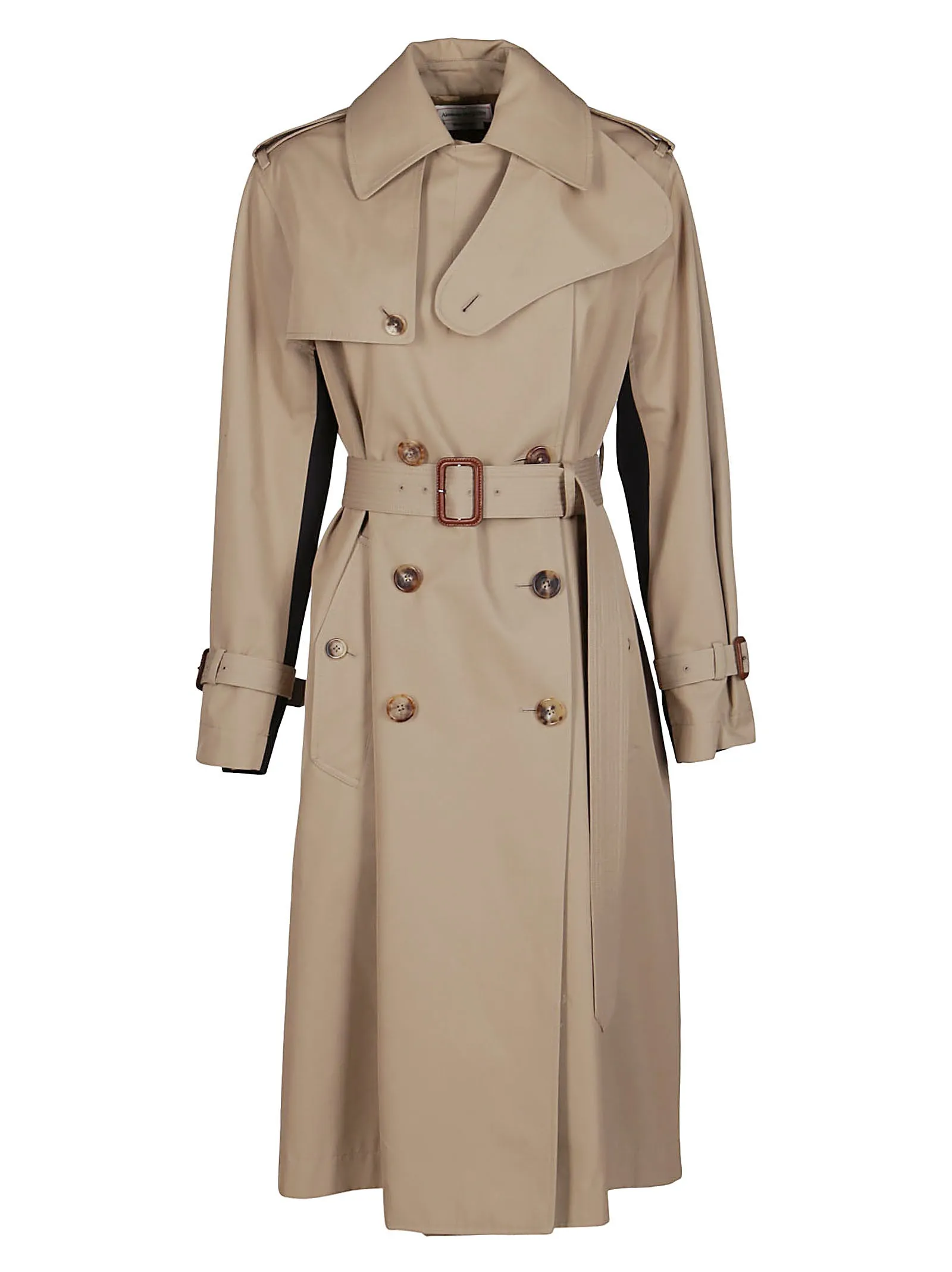 Alexander McQueen Graffiti Hybrid Trench Coat