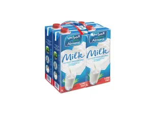 Almarai Low Fat Milk 1L Pack of 4