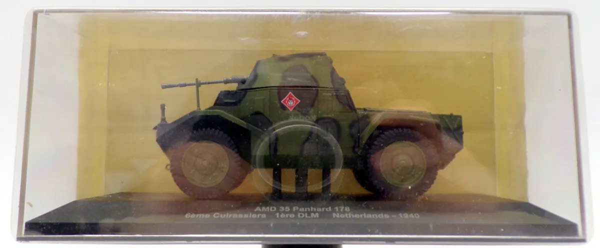 Altaya 1/43 Scale 32485 - AMD 35 Panhard 178 Netherlands 1940