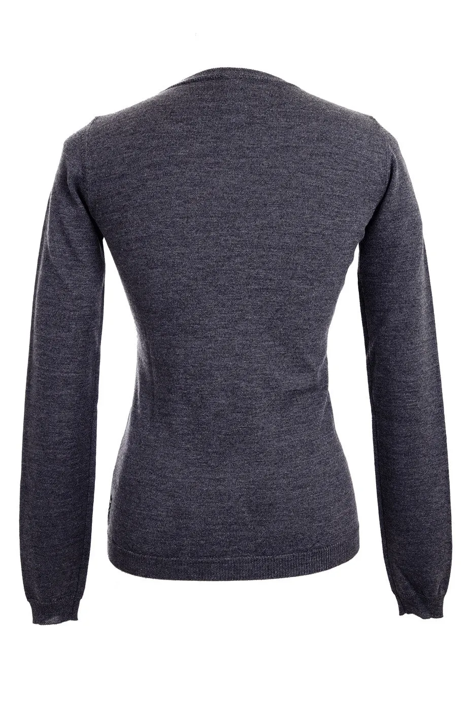 ARMANI JEANS ROBIN Grey Knitted Jumper