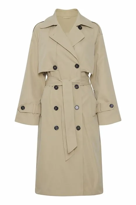 Asto Trench Coat - Safari