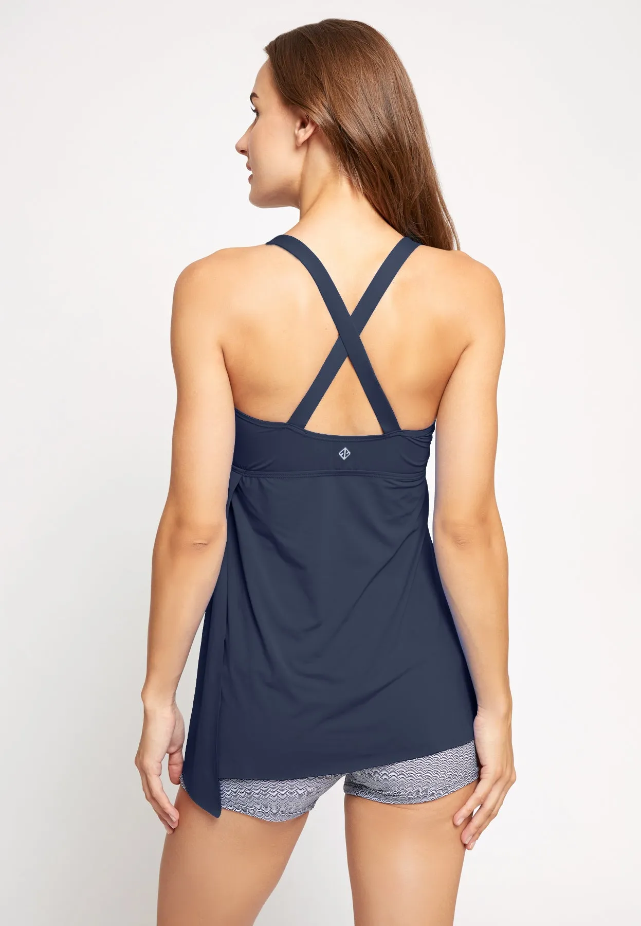 Asymmetrical Tankini Top