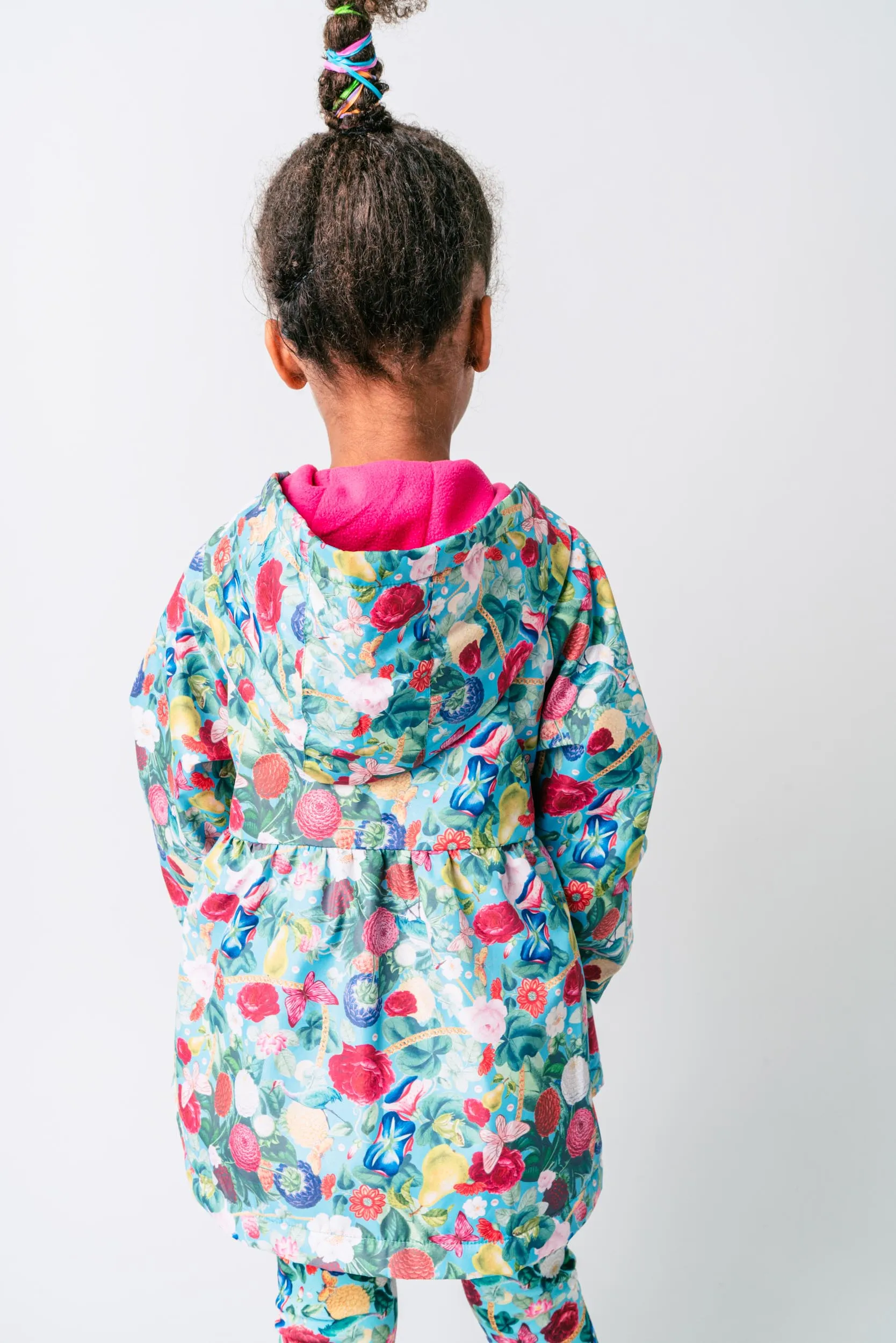 AW21 Rosalita Girls Weiser Flower Print Raincoat