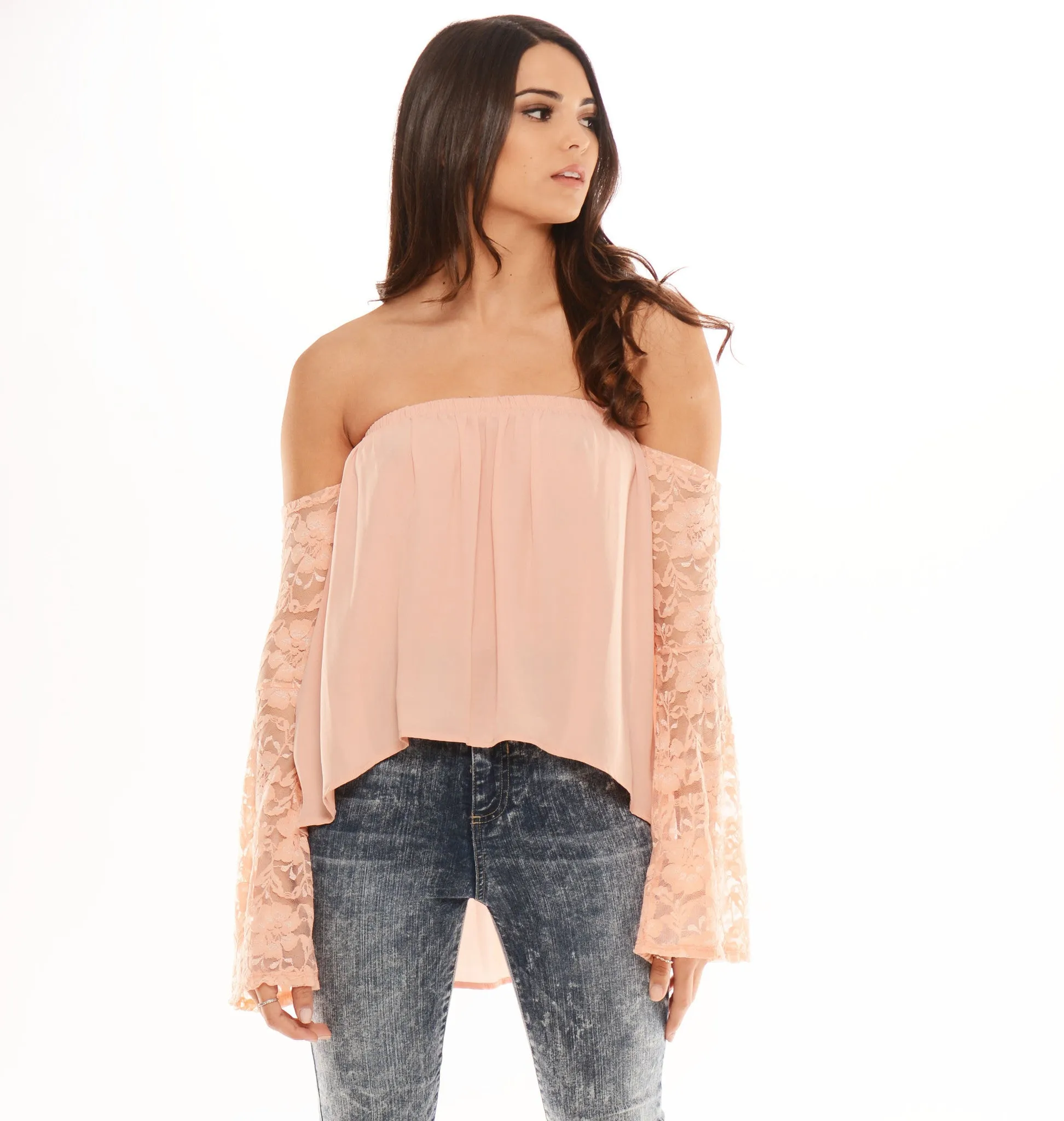 Belle Blouse - Blush