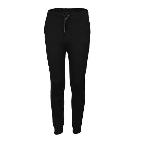 BLACK BASIC GIRLS JOGGERS