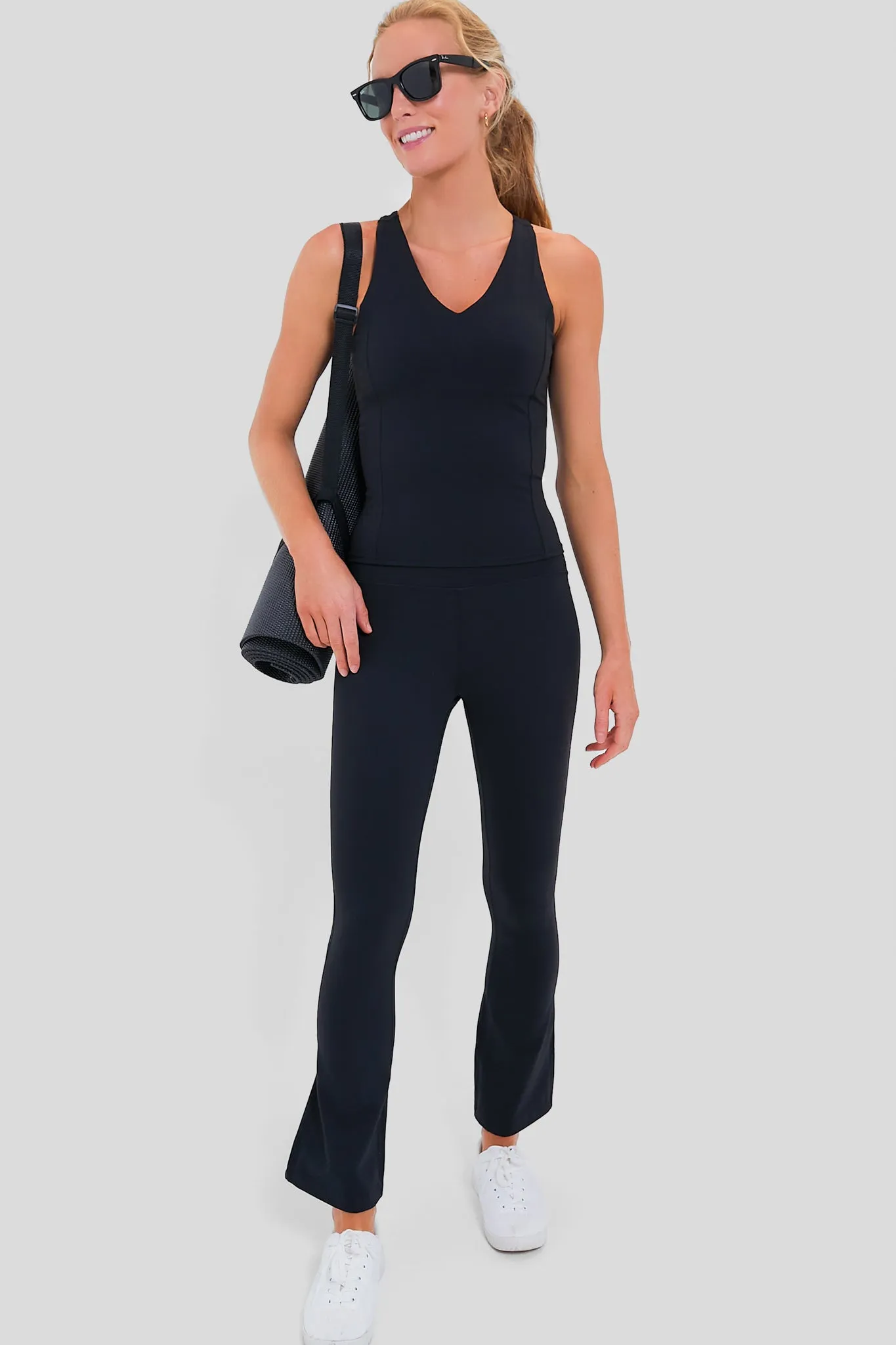 Black Compression Lena Tank