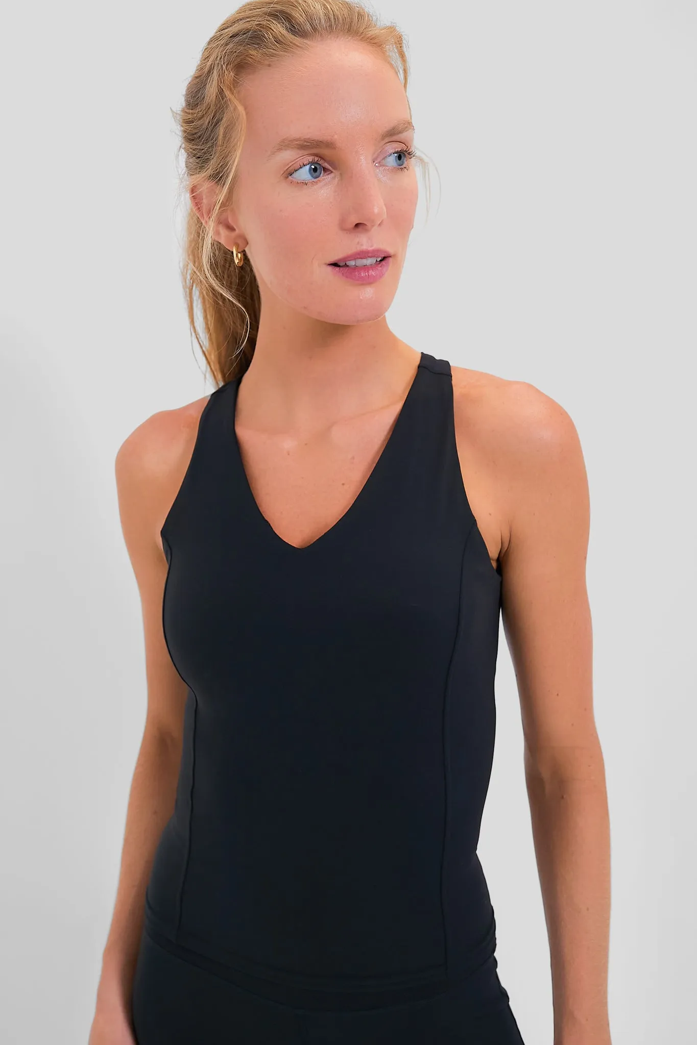 Black Compression Lena Tank