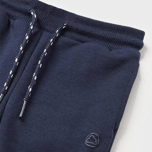 BLUE BASIC CUFFED JOGGERS