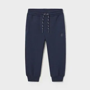 BLUE BASIC CUFFED JOGGERS