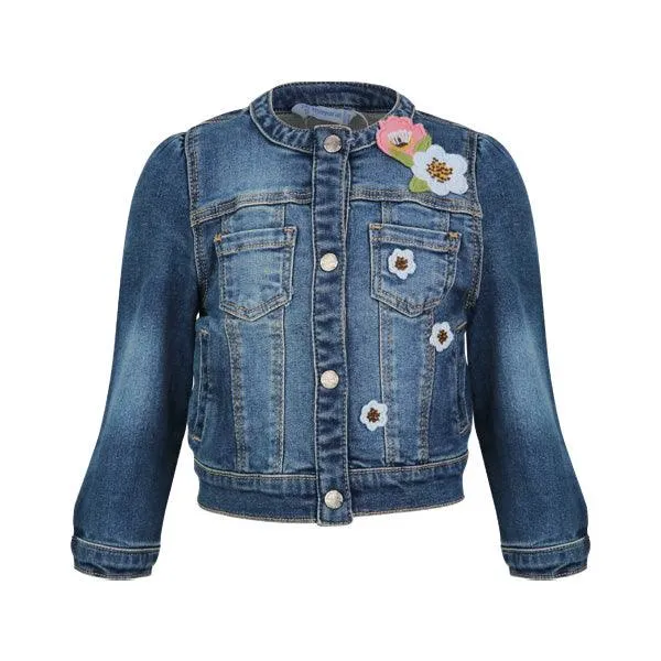 BLUE DENIM JACKET FOR BABY GIRLS