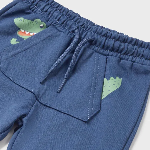 BLUE JOGGERS FOR BABY BOYS