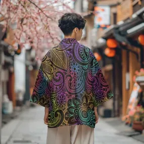 Bold Kimono Cardigan