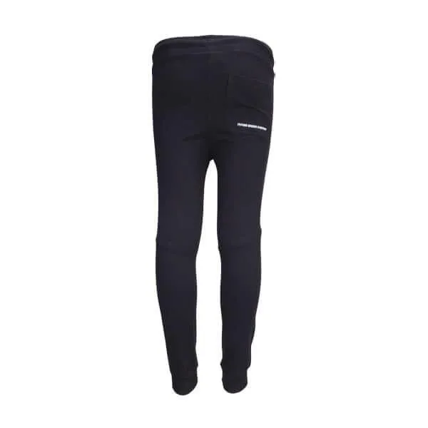 BOYS GRAPHIC BLACK JOGGERS