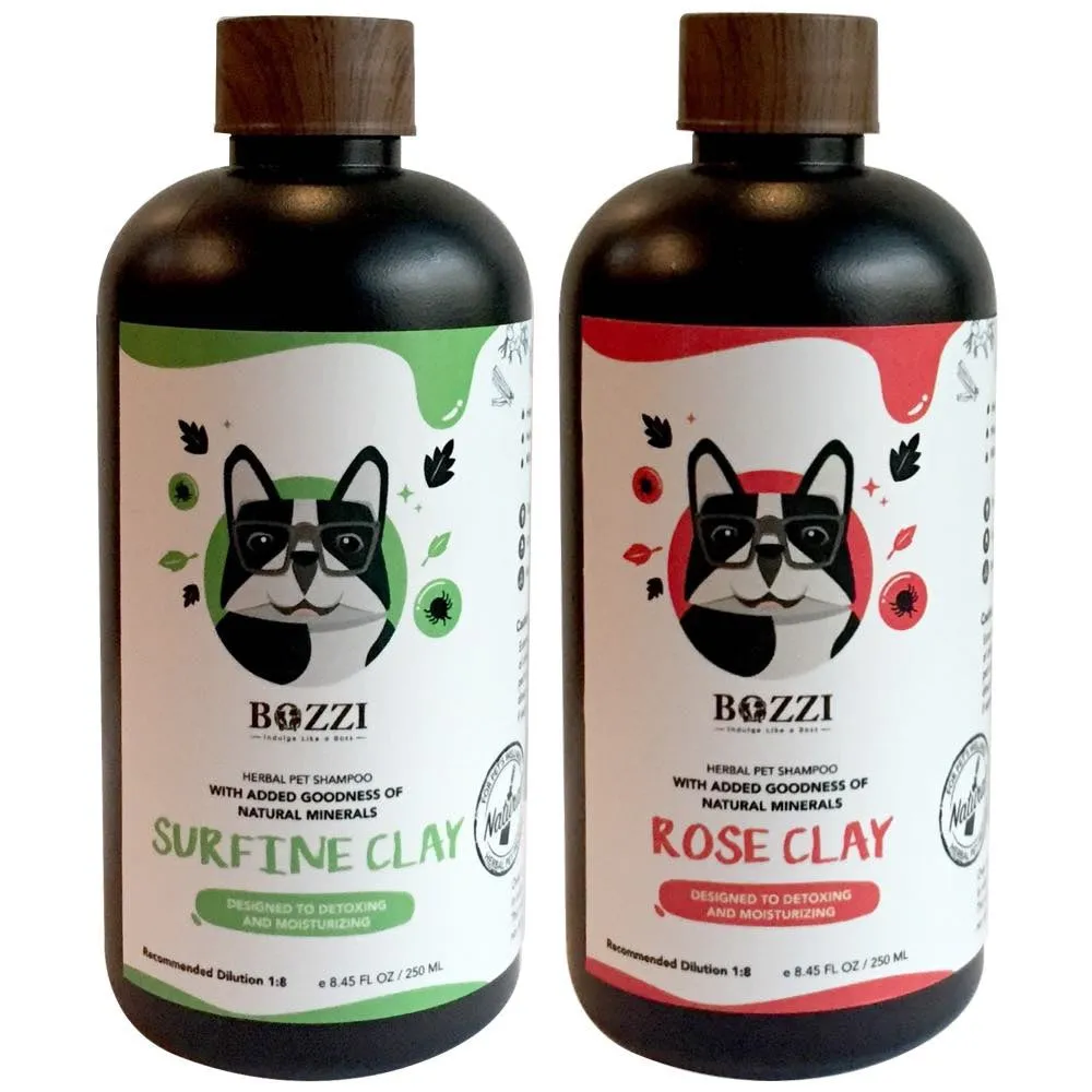 Bozzi Limited Edition Natural Dog Shampoo Gift Set