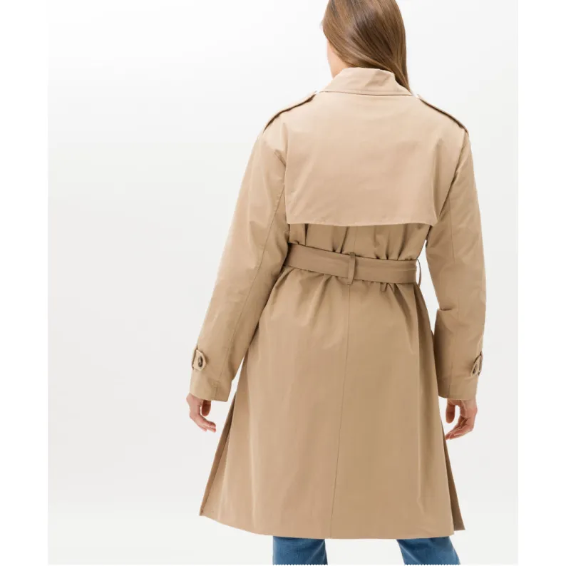 Brax London Mac Trench Coat Camal 92-6158