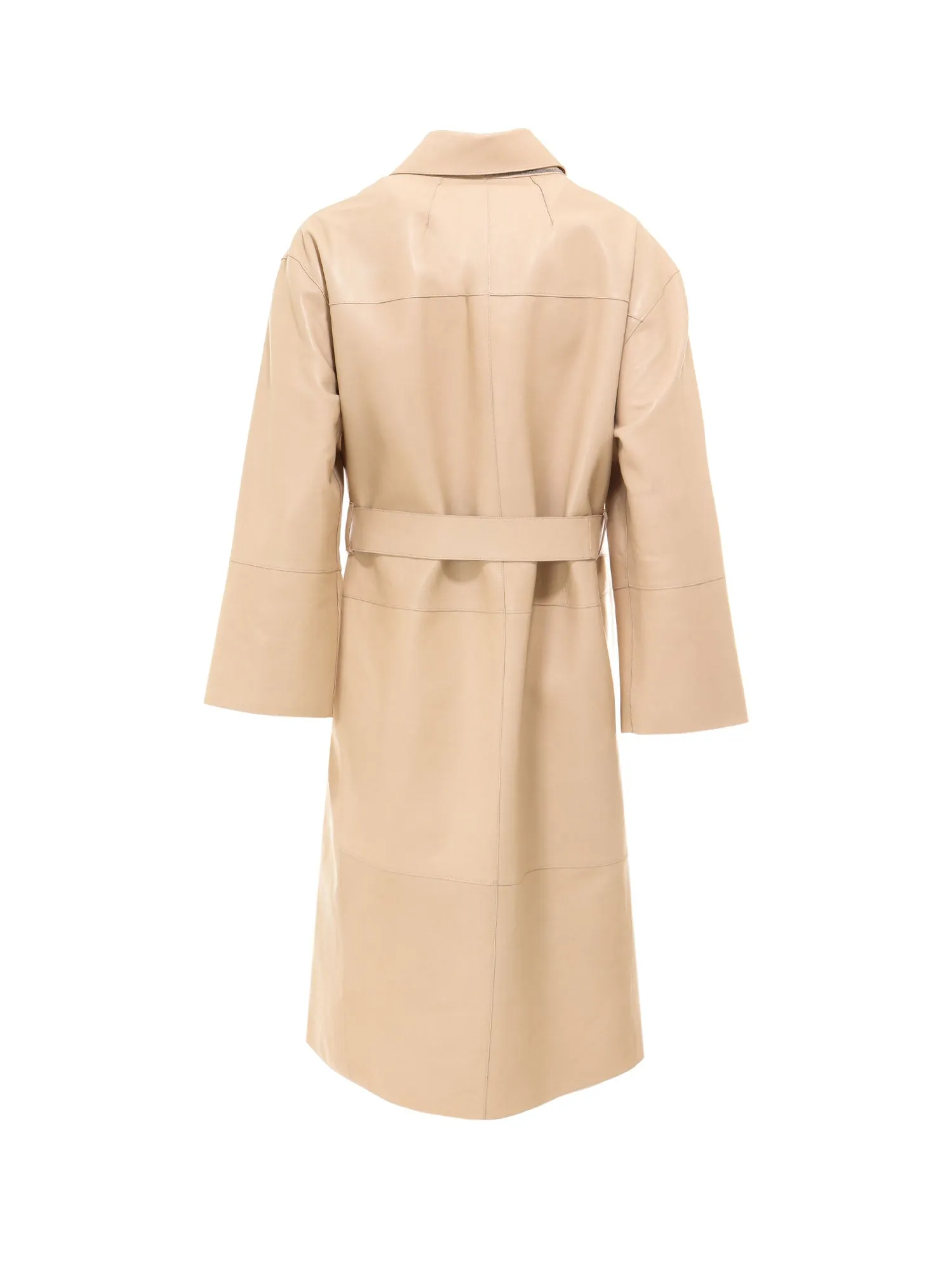 Brunello Cucinelli Reversible Belted Trench Coat