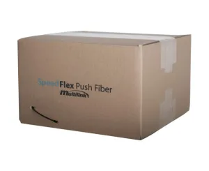 Bulk Fiber, 1 Fiber SpeedFlex™, Orange (Burial), 1000 Ft. Contractor Box