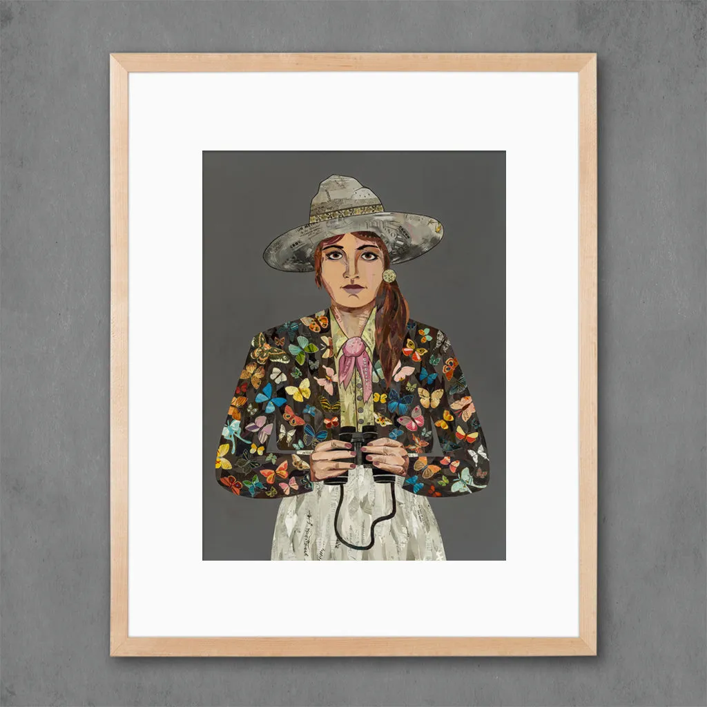 BUTTERFLY RANGER limited edition paper print