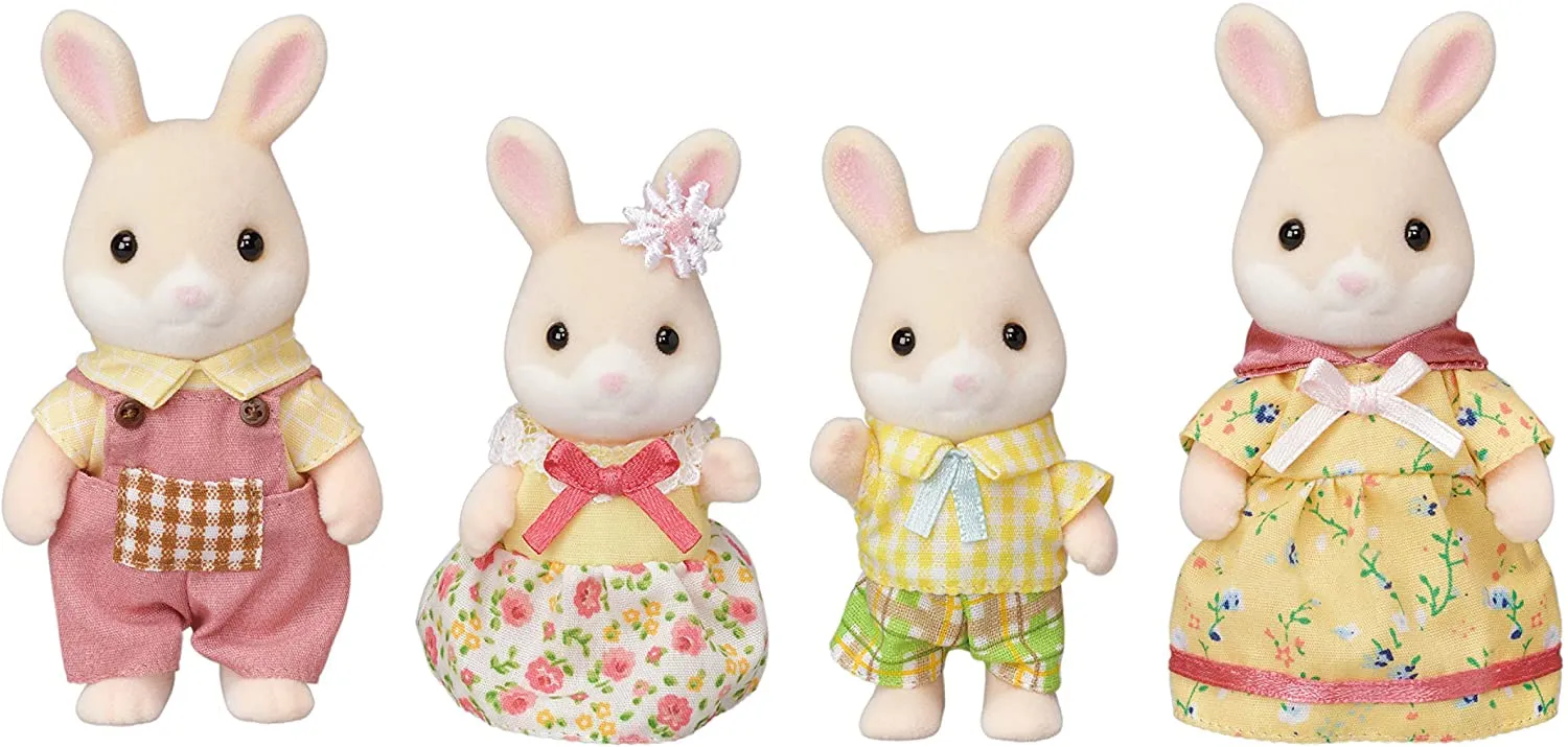 Calico Critters - Marguerite Rabbit Family