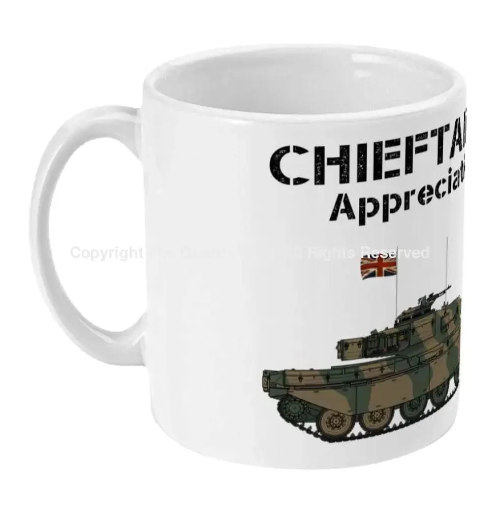 CHIEFTAIN TANK Appreciation Society Ceramic Mug