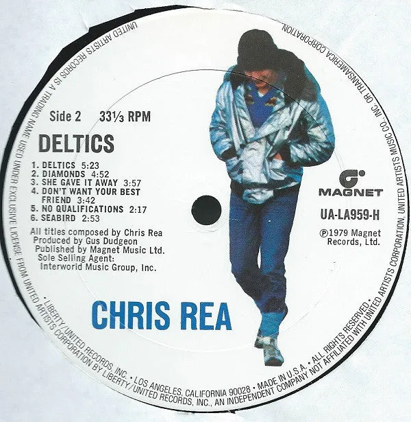 Chris Rea - Deltics (LP, Album) (VG )