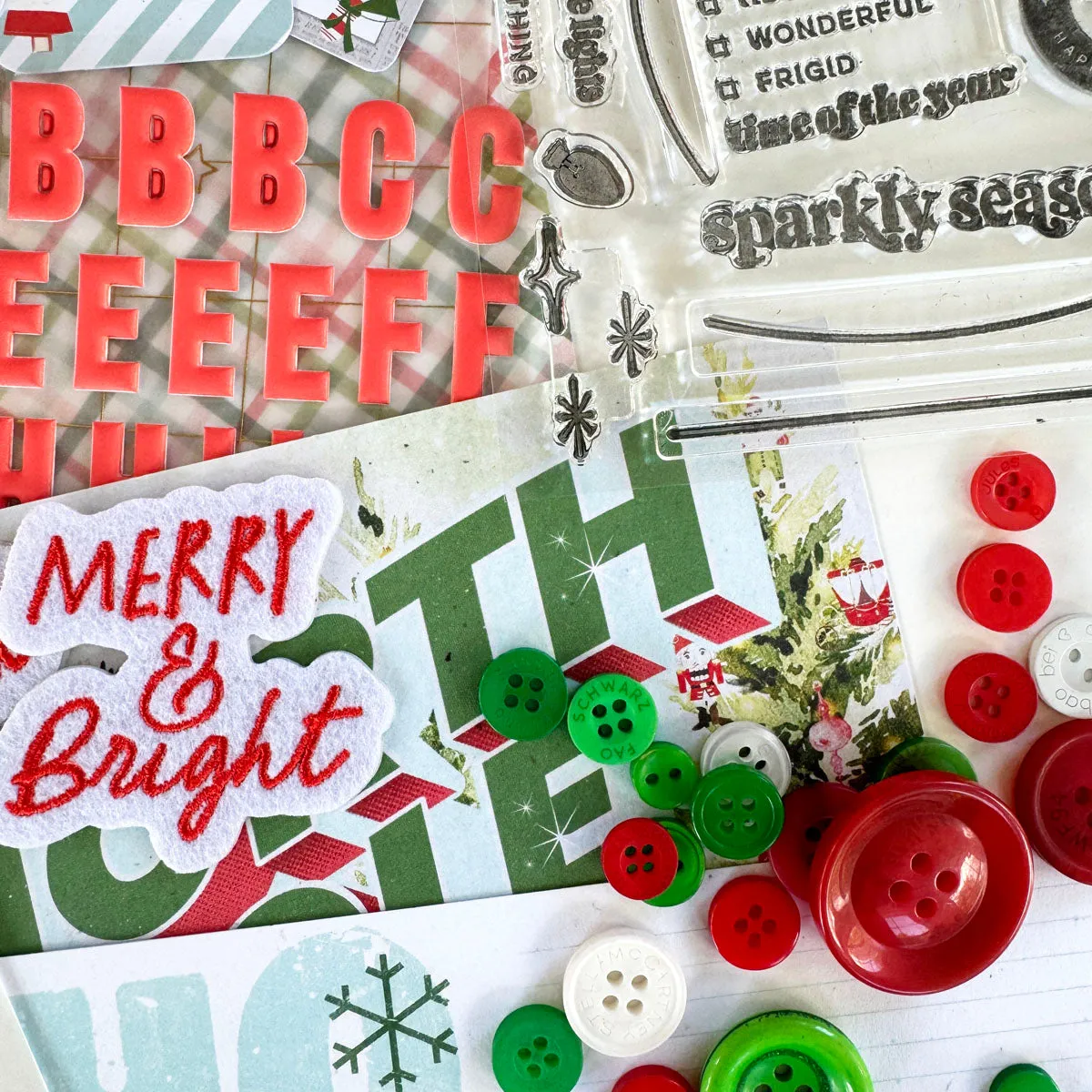 Christmas 2024 Bonus Kit   Sticker Bundle - December 2024