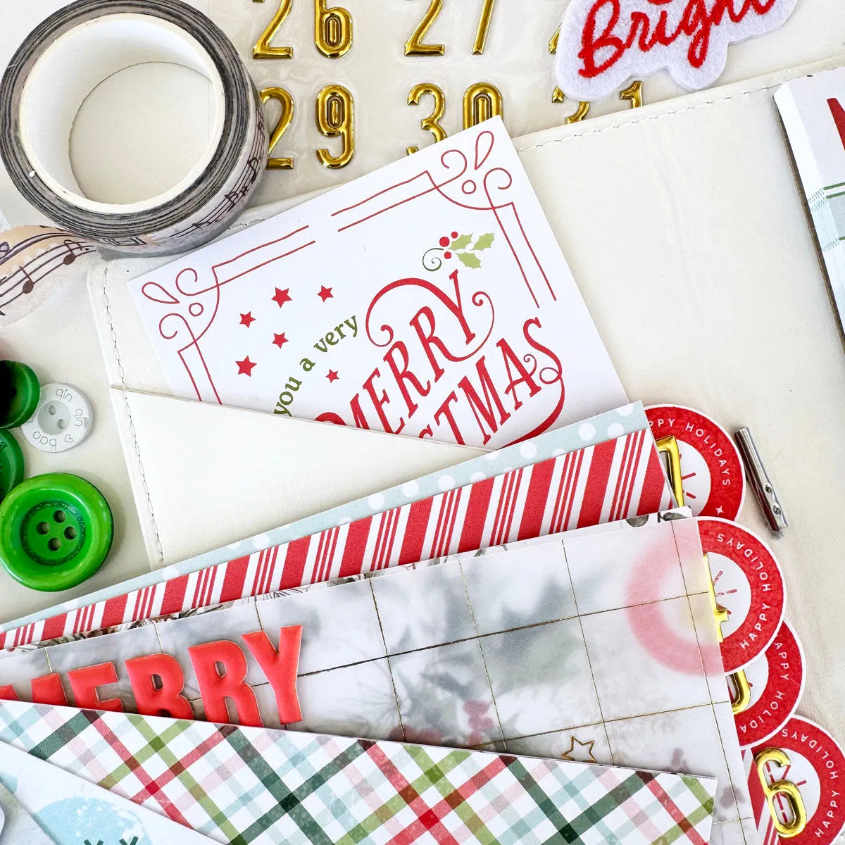 Christmas 2024 Bonus Kit   Sticker Bundle - December 2024