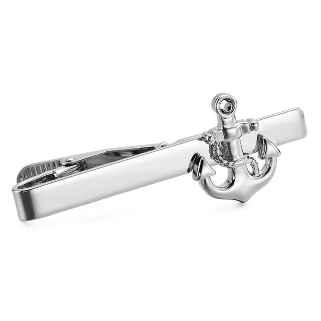 Classy Men Tie Clip Anchor