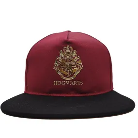 Concept One Gorra Vino Ajustable Logo Cromado Hogwarts Harry Potter