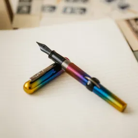 Conklin Mark Twain Crescent Filler Rainbow Fountain Pen