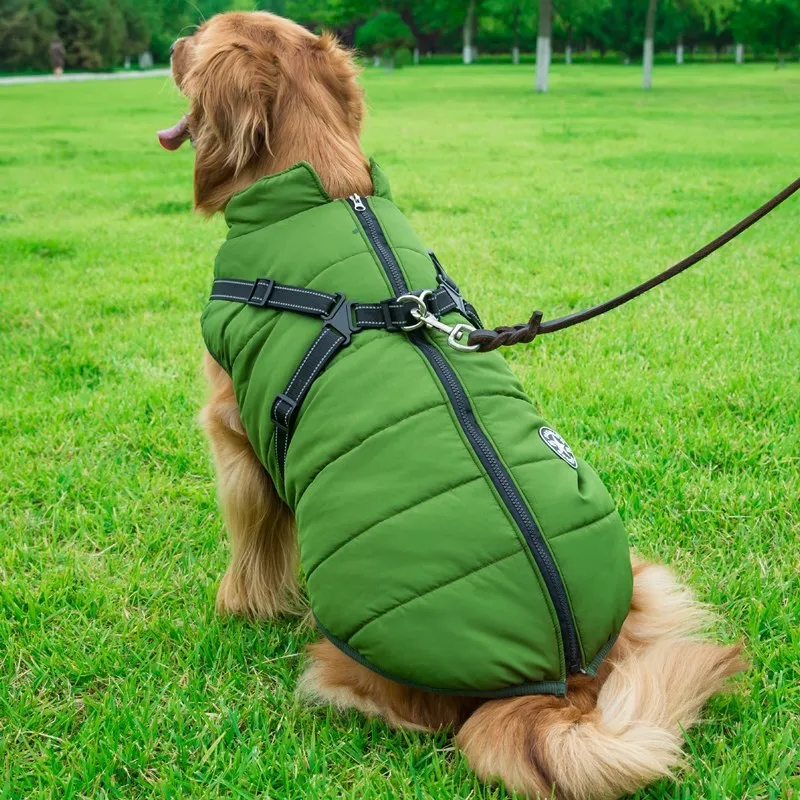 Cotton Waterproof Winter Vest for Dogs