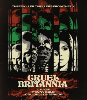 CRUEL BRITANNIA: THREE KILLER THRILLERS FROM THE UK (LIMITED EDITION) BLU-RAY