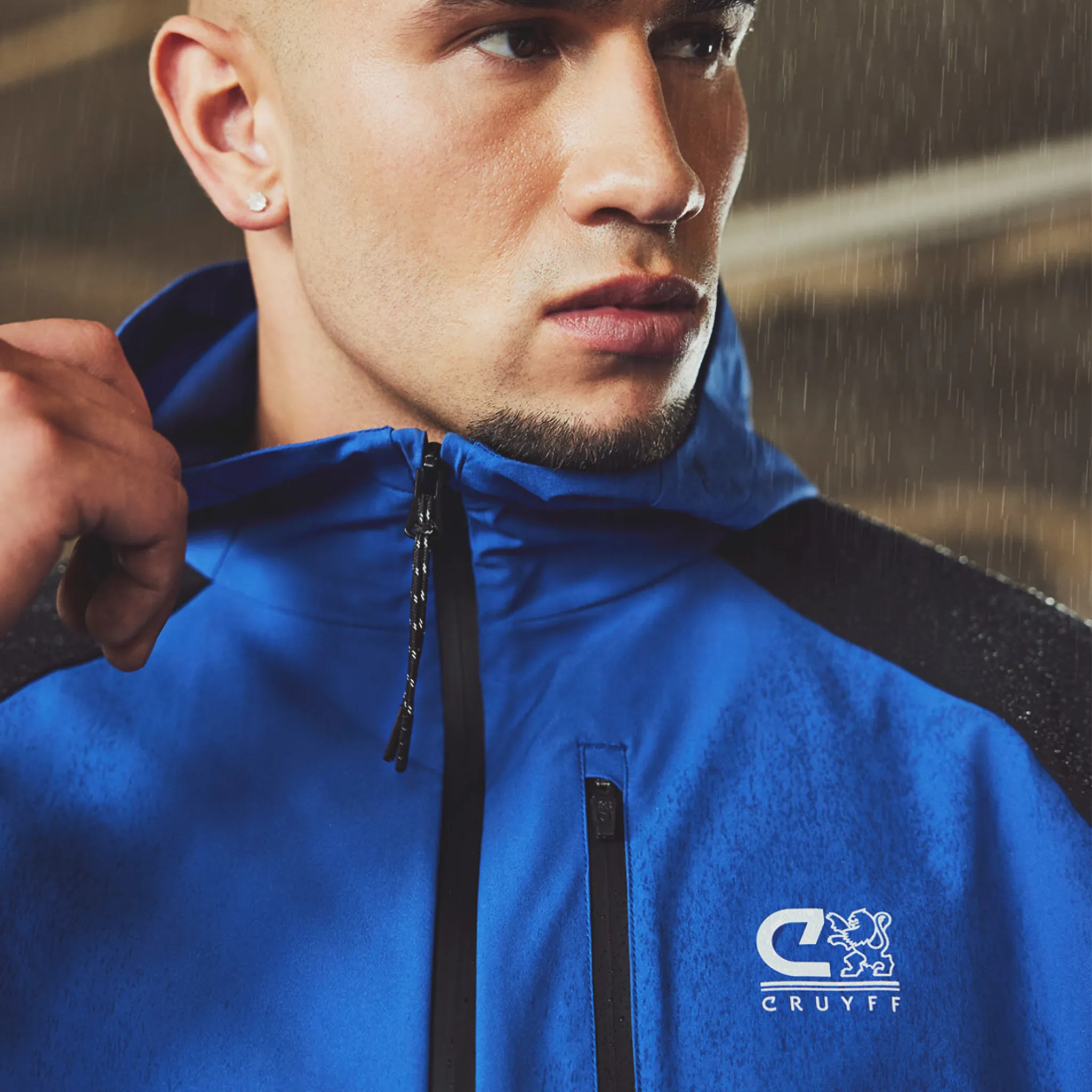 Cruyff Elite Tracksuit - Blue / Black