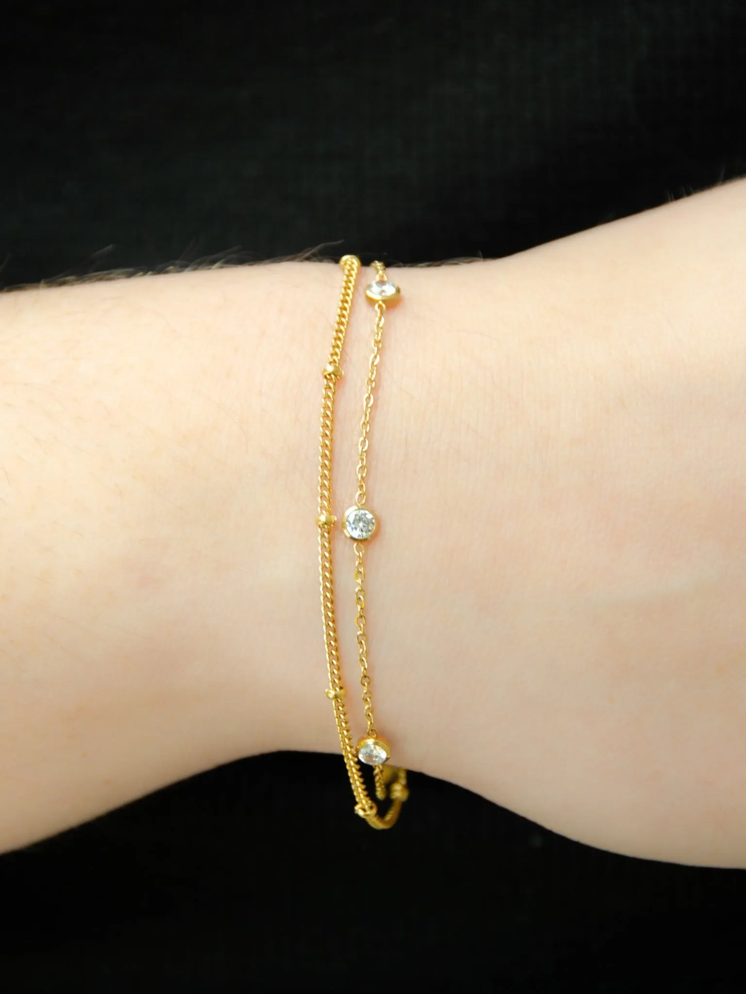 Danielle 14K Gold Bracelet