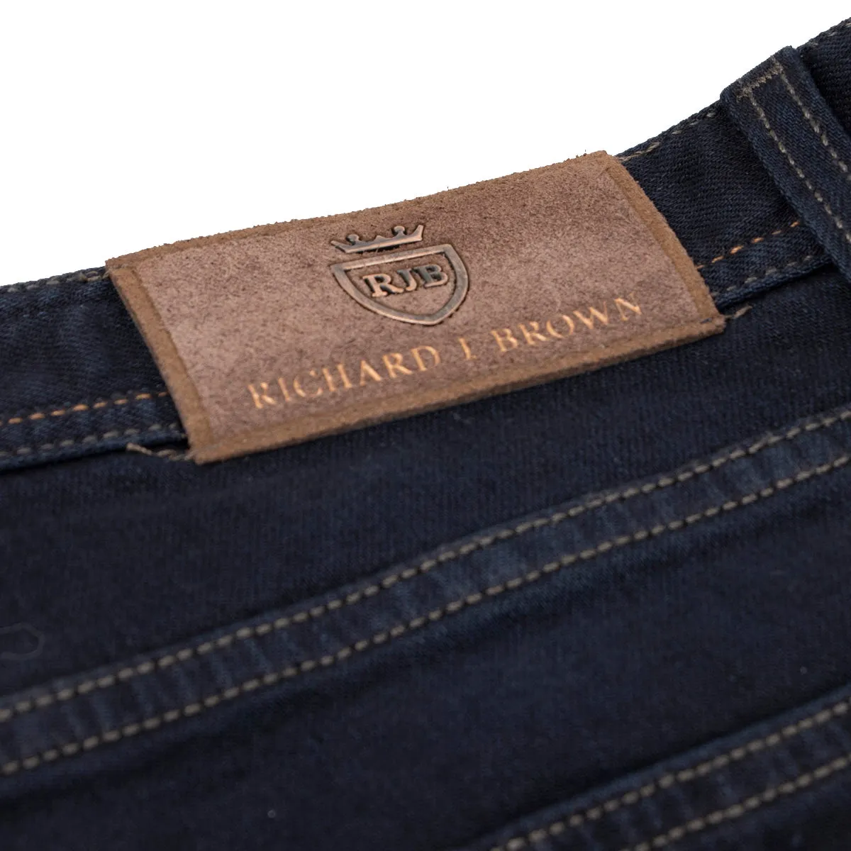 Dark Navy Denim 'Tokyo' Slim Fit Jeans