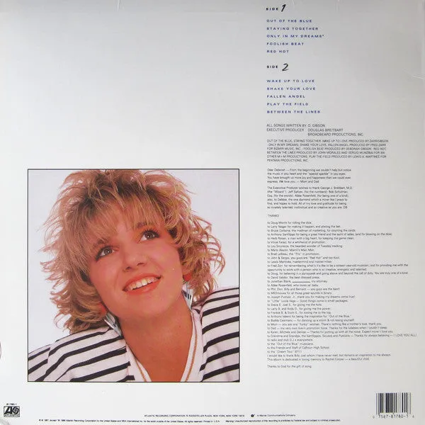 Debbie Gibson - Out Of The Blue (LP, Album, SP) (NM or M-)