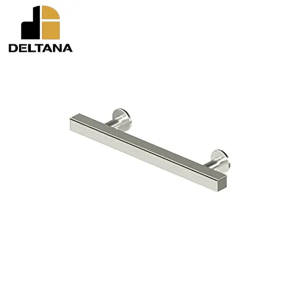 Deltana - Contemporary Cabinet Pull - 4" - Pommel - Solid Brass - Optional Finish