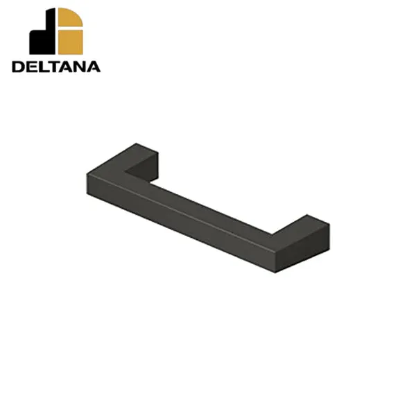 Deltana - Modern Square Bar Pull - 3-1/2" - Heavy Duty - Solid Brass - Optional Finish