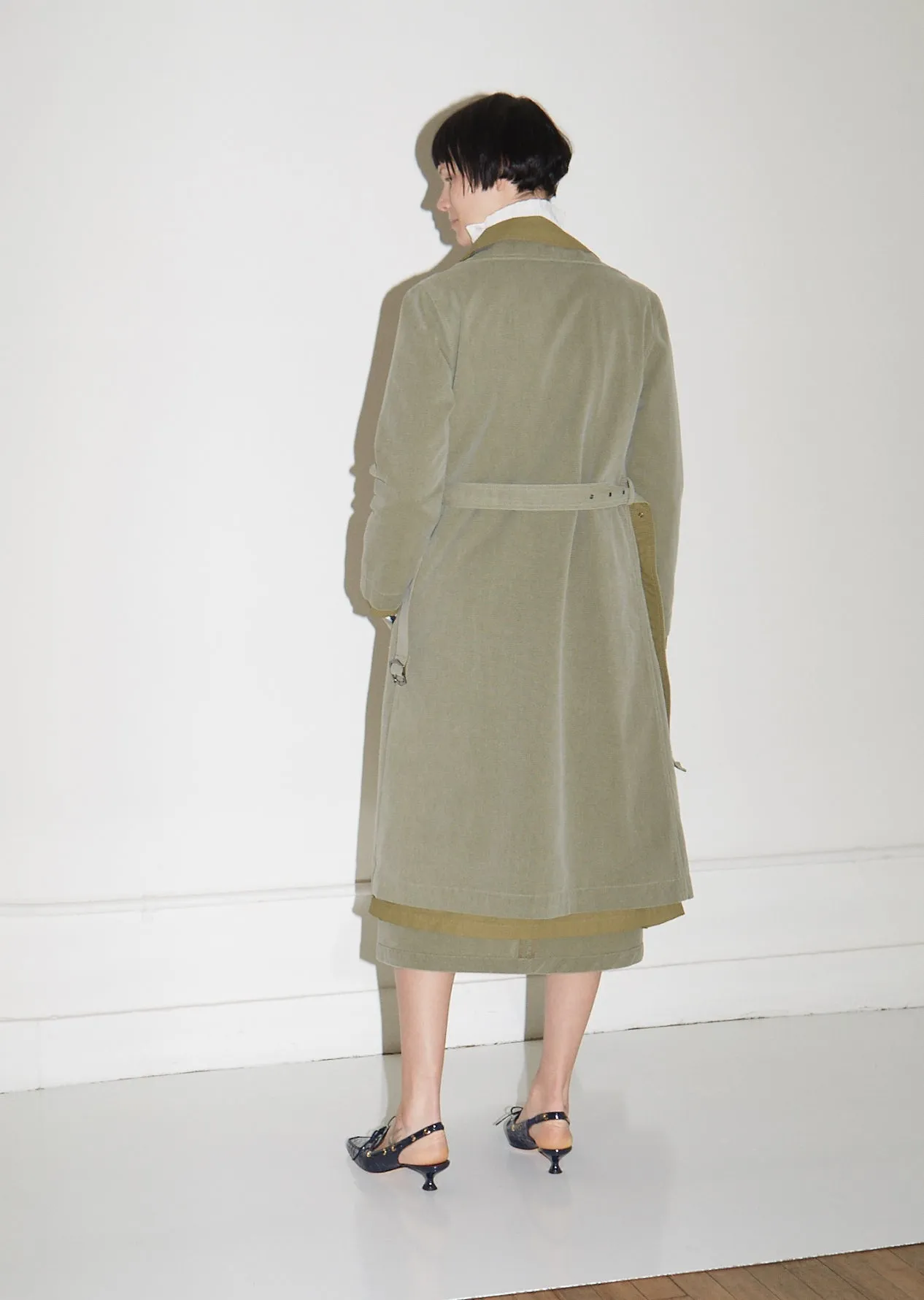 Devin Cotton Canvas Trench Coat